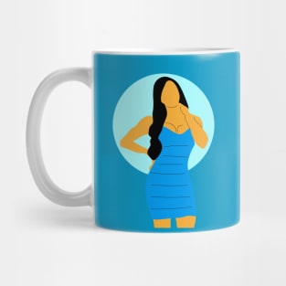 art woman work products Mug